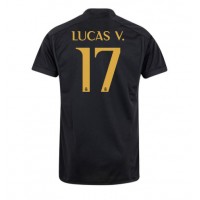 Camiseta Real Madrid Lucas Vazquez #17 Tercera Equipación 2023-24 manga corta